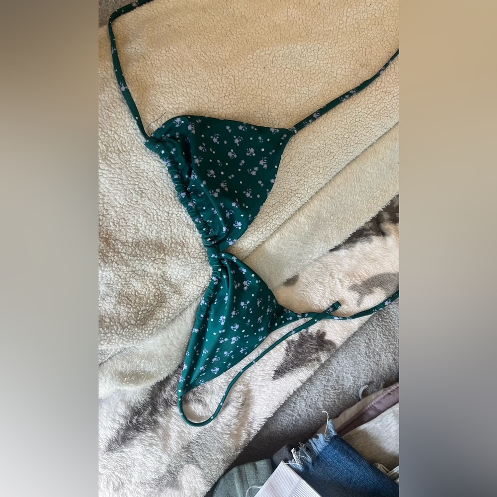 Triangle bikini top